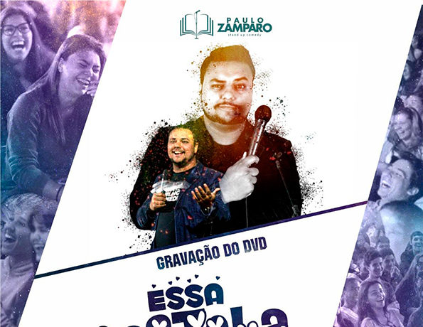 Paulo Zamparo grava "Essa Costela é minha", seu novo DVD