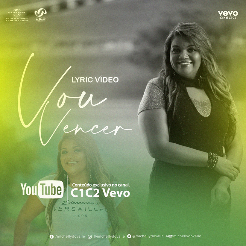 Michelly do Valle apresenta o lyric video "Vou Vencer"