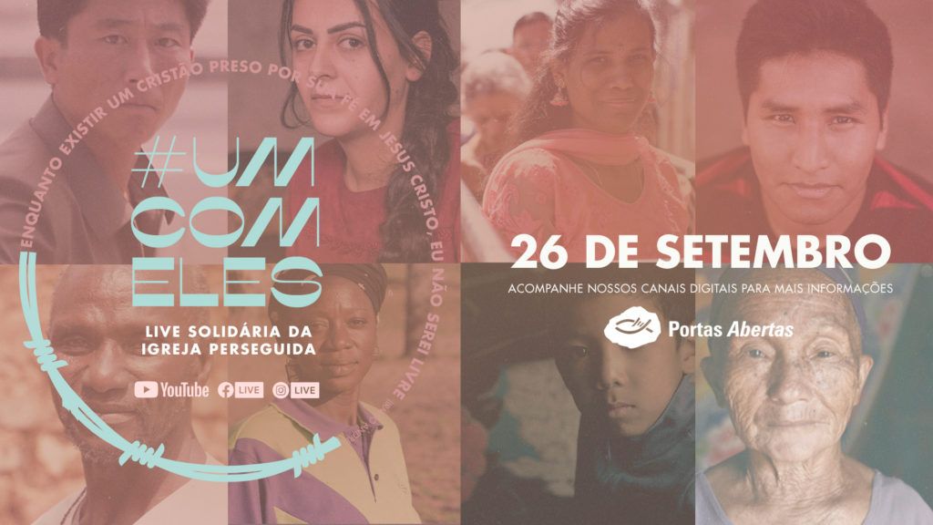 Live Solidária reúne artistas cristãos em favor da Igreja Perseguida